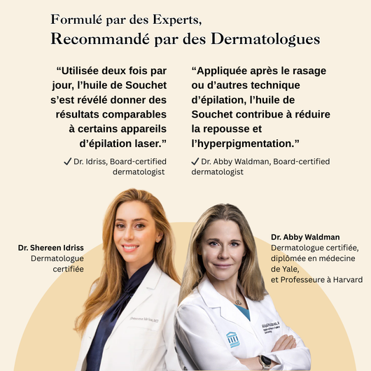 Huile de Souchet : Ralentit naturellement la repousse des poils