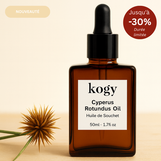 Huile de Souchet : Ralentit naturellement la repousse des poils